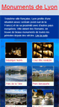 Mobile Screenshot of monumentsdelyon.com