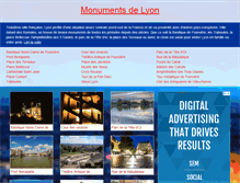 Tablet Screenshot of monumentsdelyon.com